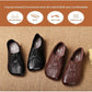 Low-Heeled Soft Sole Leather Shoes