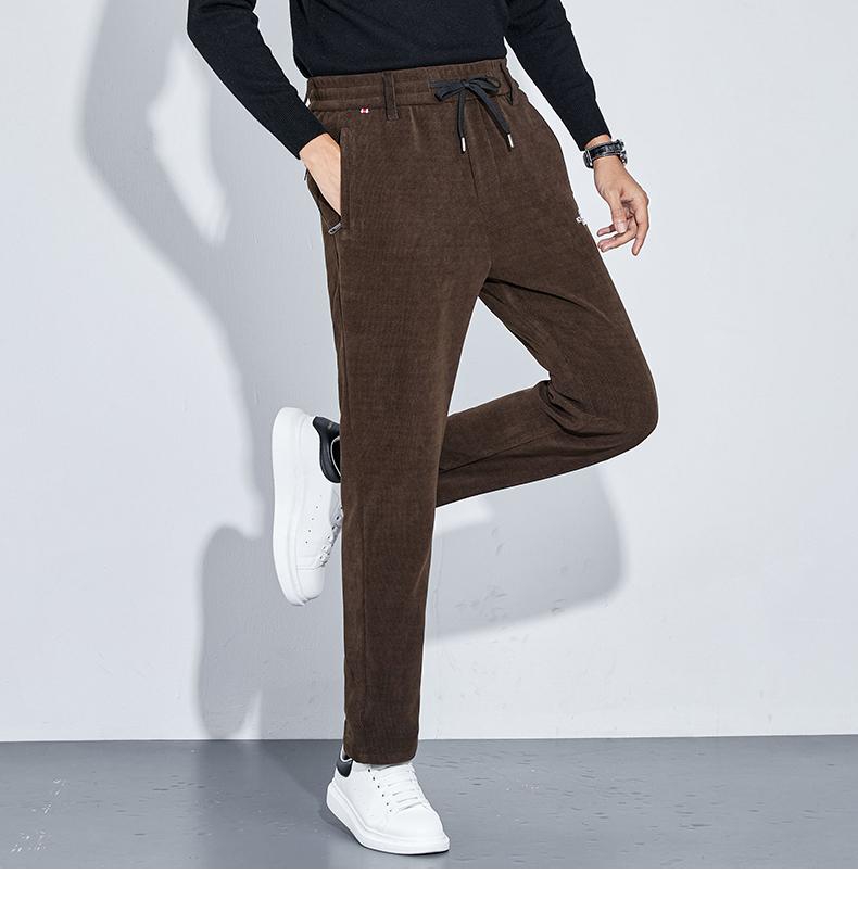 Great Gift - Men's Padded Warm Corduroy Sweatpants