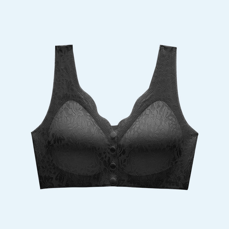 ✨Hot Sale✨Front Buckle Sleep Bra For Older Women