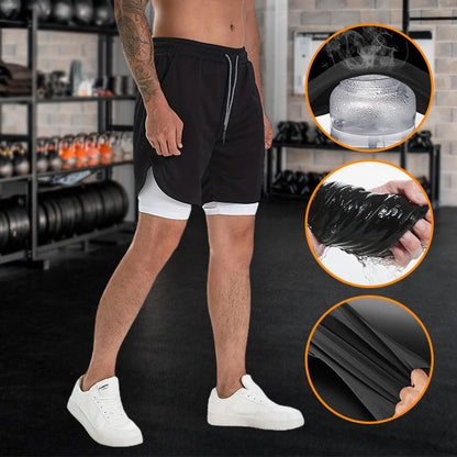 (🔥 LAST DAY SALE - 49% OFF) - 2-in-1 Sweatpants (Buy 2 Get 1 Free) Save $19.99!