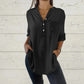 ⏳Limited Sale 49% OFF🌸Women's Sequin Patchwork V-neck Shirt
