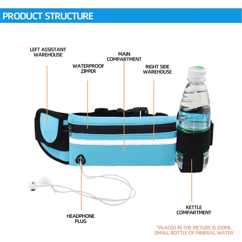 👟Running  Sports Jogging Portable Outdoor Phone Holder Waterproof Belt Bag