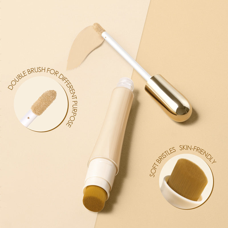 2 in 1 - Foundation + Anti-Wrinkle Concealer-Make your face glow again