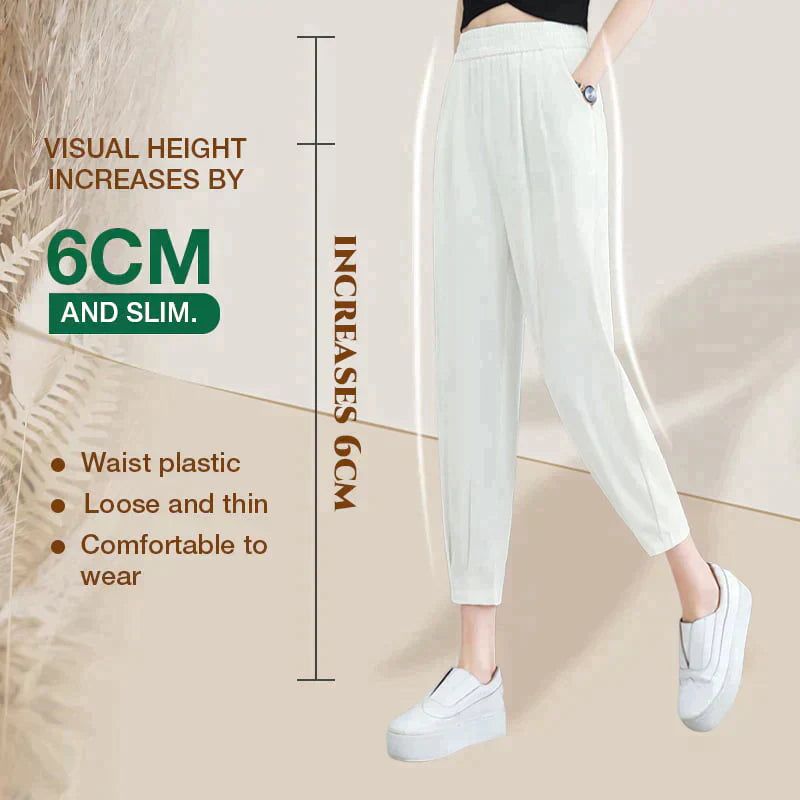 Women's Breathable Stretch Casual Straight Pants