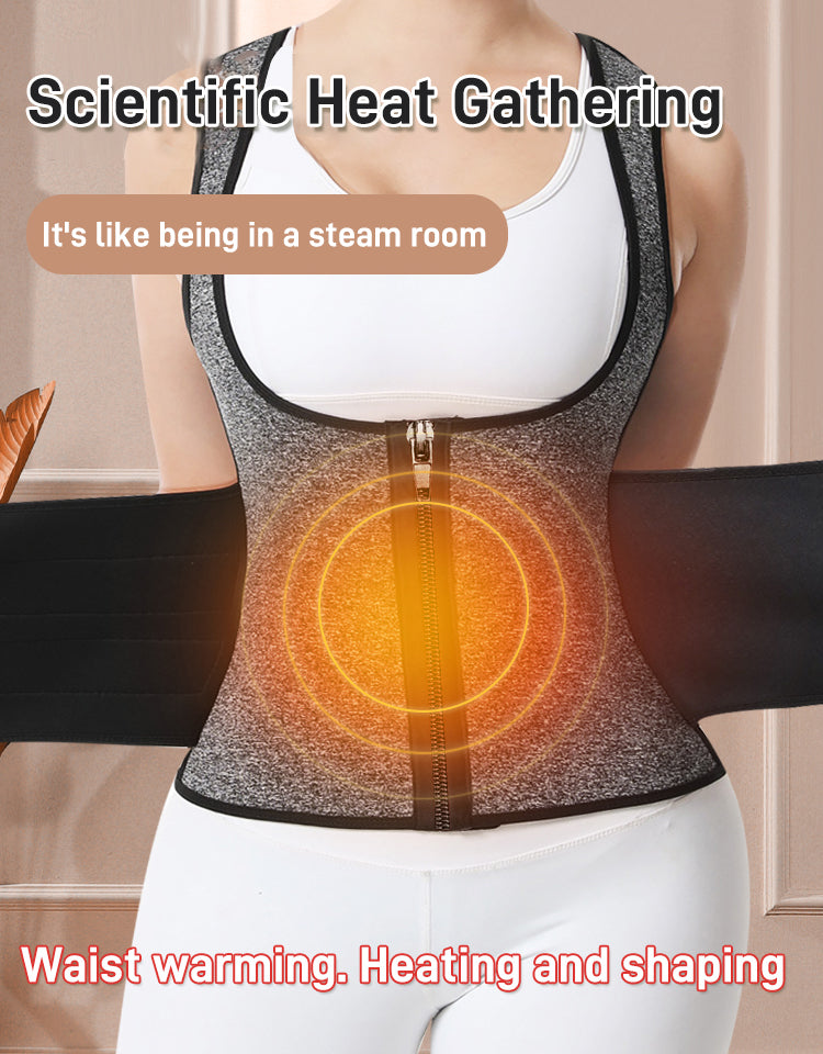 Waist Protector - Double Waist Belly Tightening Undershirt