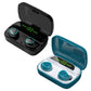 TWS bluetooth 5.1 headset waterproof charging case