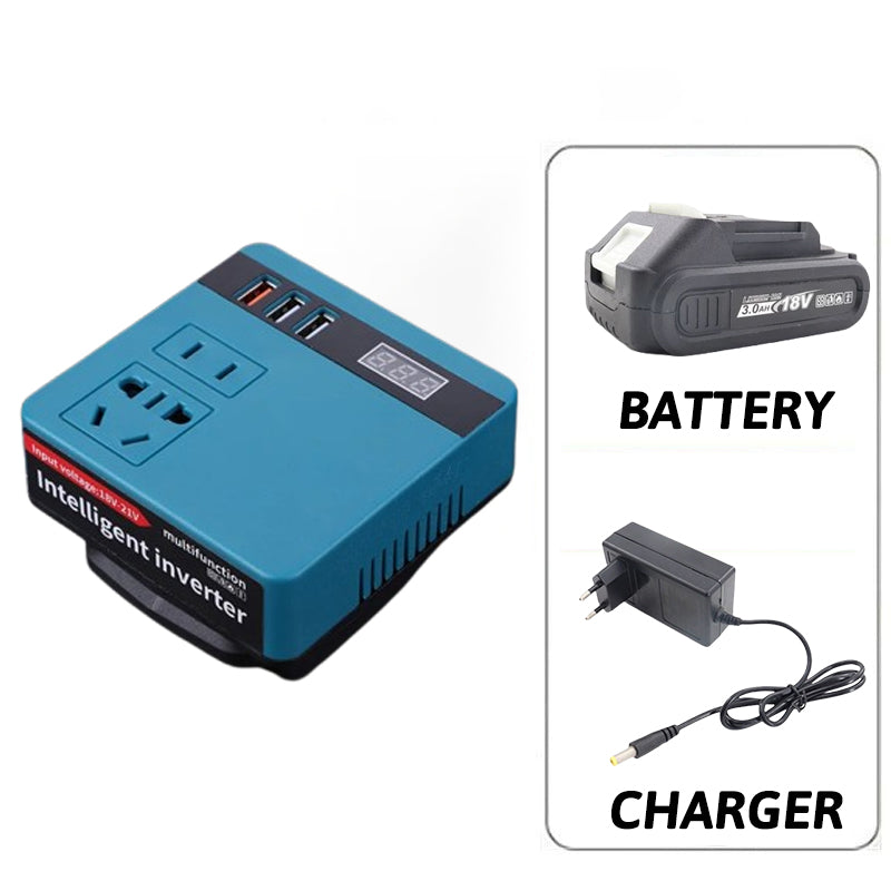 🧰️Smart inverter with lithium battery