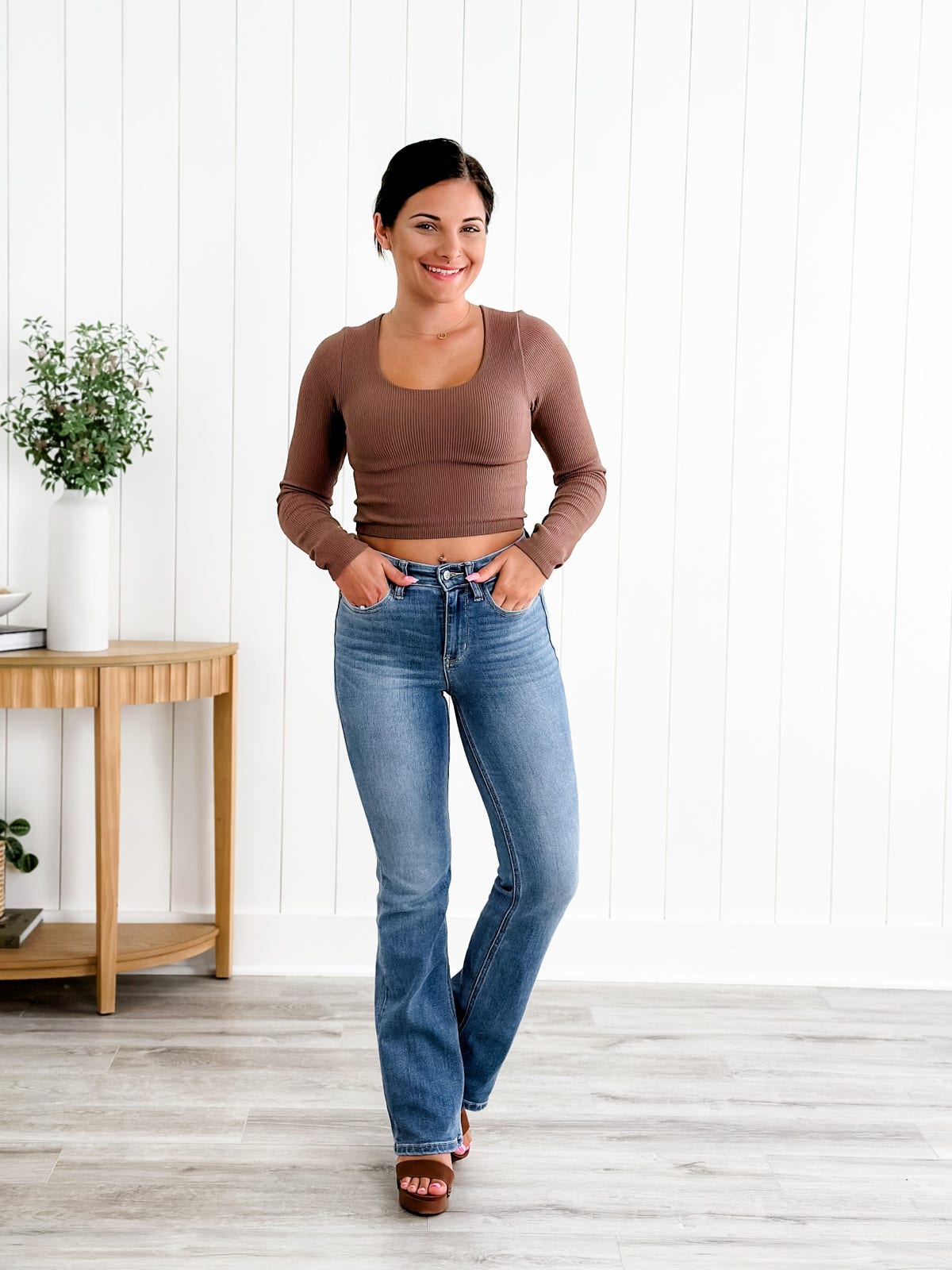 🍂Fall Specials🍂Holy Grail Tummy Control Bootcut Jeans👖