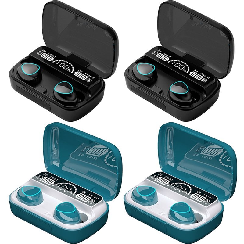 TWS bluetooth 5.1 headset waterproof charging case