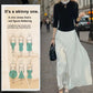 🔥Hot Sale 50% Off🔥Glazed Ice Silk Floor-Length Wide-Leg Culottes