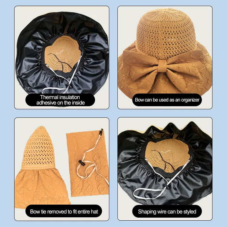 Outdoor necessities — Can Store  Bow Shaped Sunshade Hat