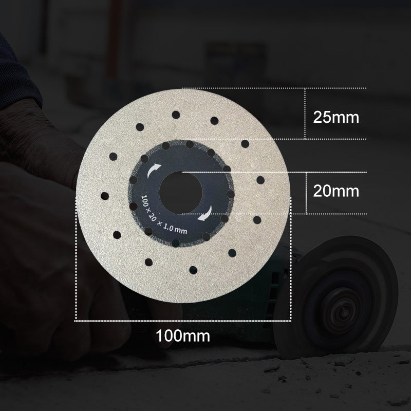 🔥Hot Sale 50% OFF🔥Porous Widened Cutting Blade for Stone Ceramic