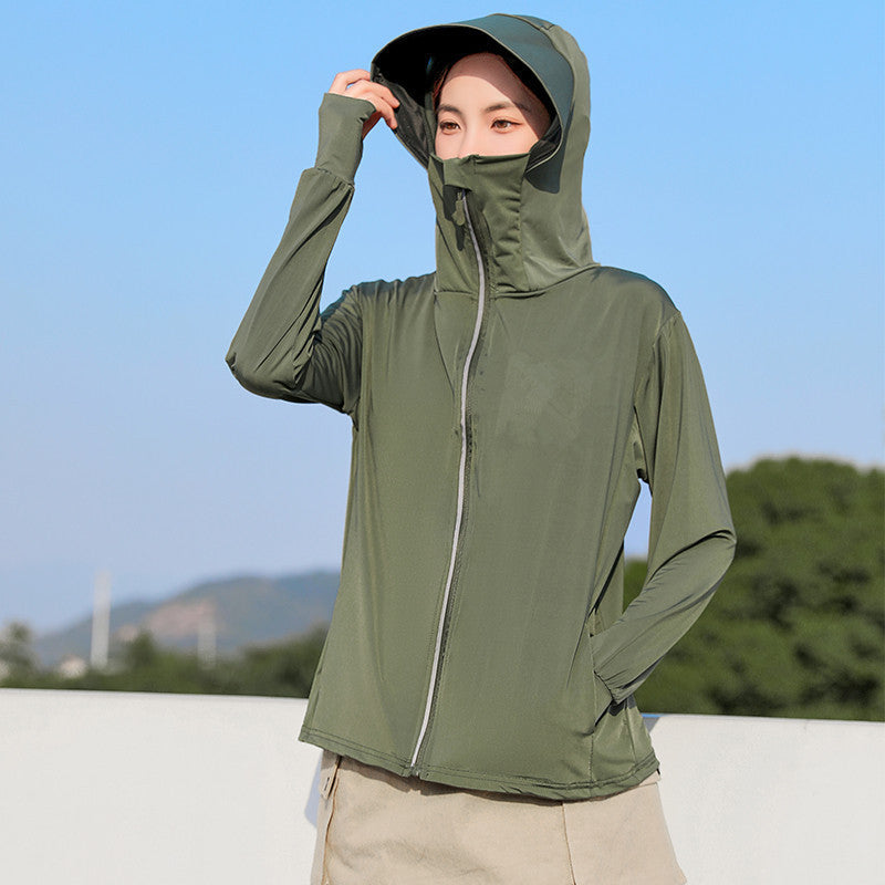 UPF50+ Breathable Hooded Long Sleeve Sun Protection Jacket💕