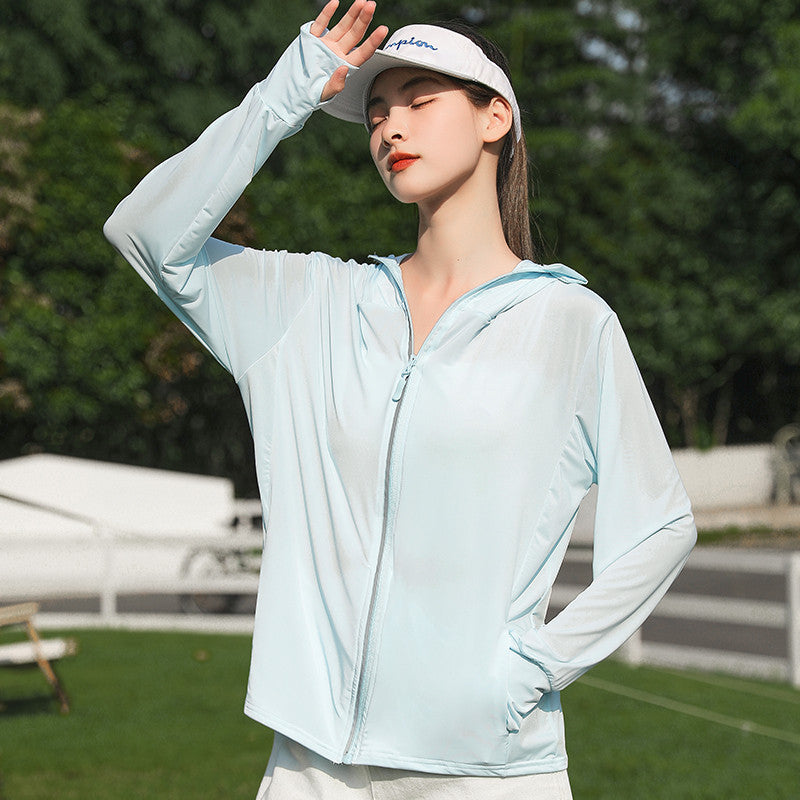 UPF50+ Breathable Hooded Long Sleeve Sun Protection Jacket💕