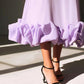 Women’s Fashionable Halter Large Swing Hem A-line Dress