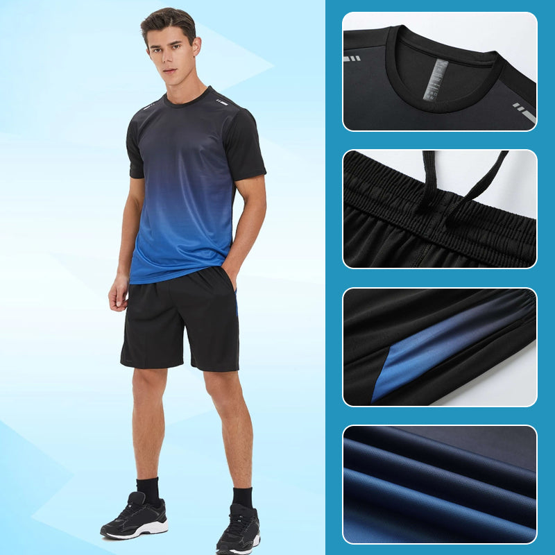 🎁Hot Sale 49% OFF⏳Men's Summer Quick-Drying Sports Suit