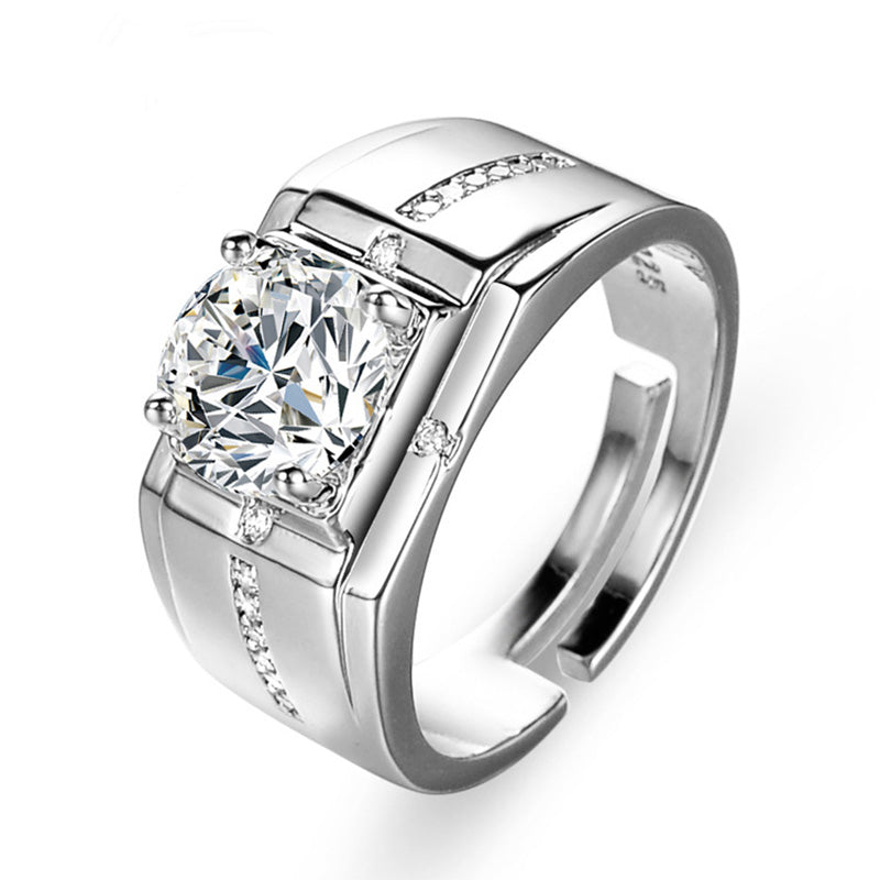 Men's Gorgeous Zirconia Ring