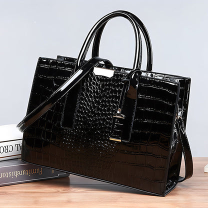 👜[Women's gift] Crocodile print handbag