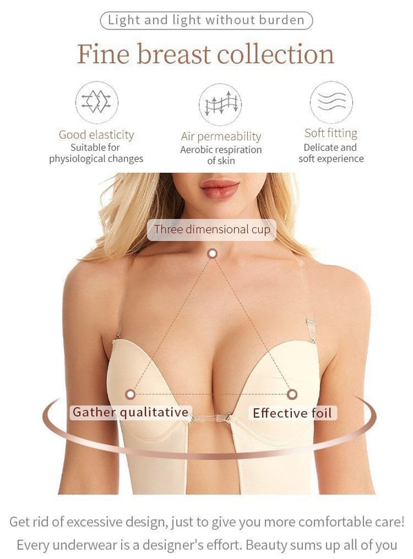 ✨Hot Sale✨Bra for backless dress - Backless Invisible Body Shaper Bra