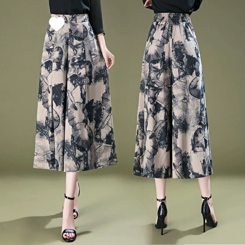 🔥Hot Sale 50% off for a limited time🔥Women’s  Elegant Chiffon Wide Leg Culottes