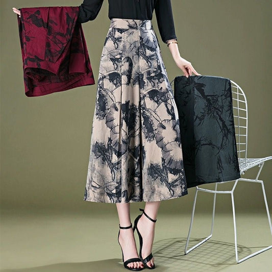 🔥Hot Sale 50% off for a limited time🔥Women’s  Elegant Chiffon Wide Leg Culottes