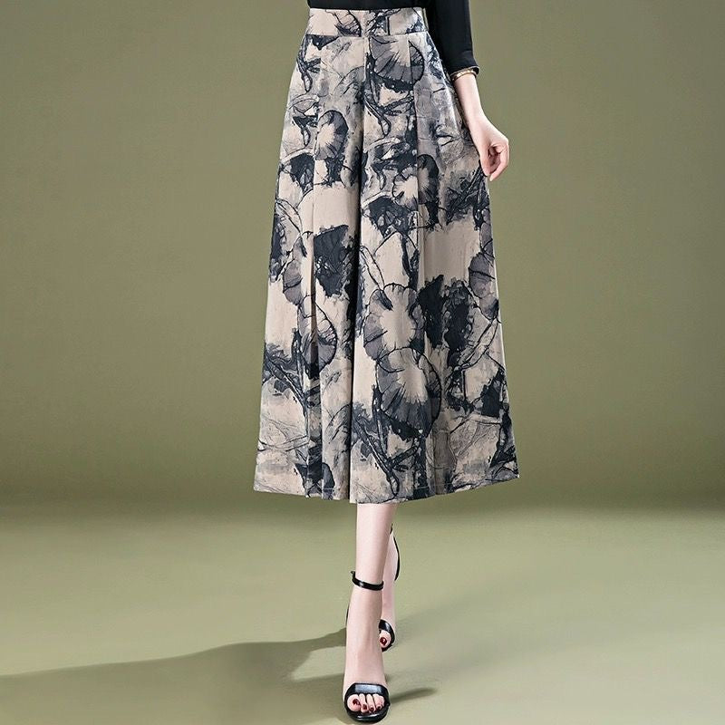 🔥Hot Sale 50% off for a limited time🔥Women’s  Elegant Chiffon Wide Leg Culottes