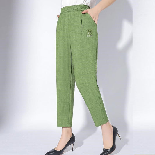 💝Women's Solid Color Casual Pants with Pockets