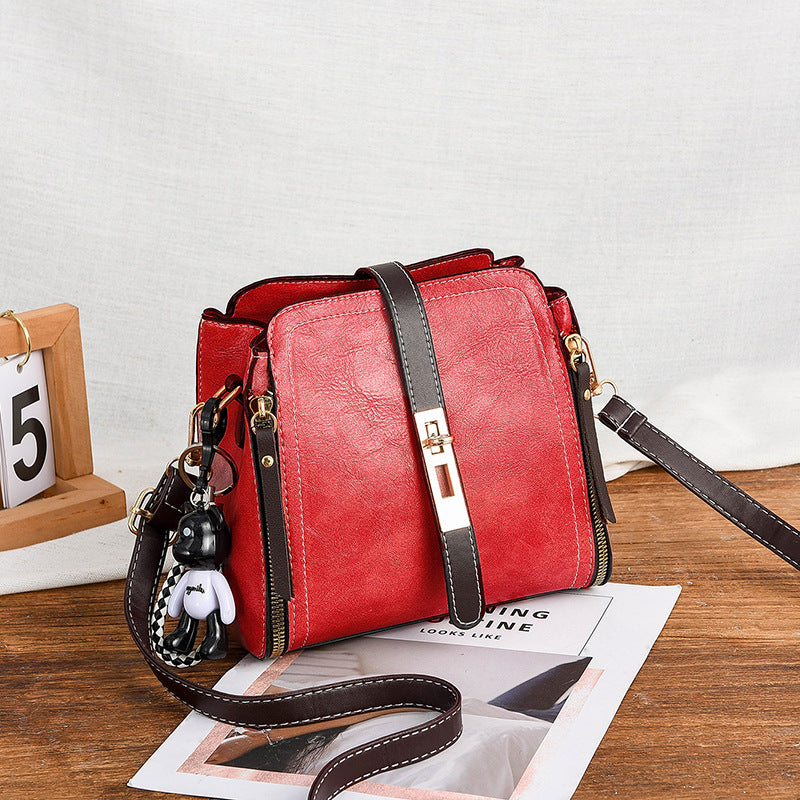 👜High-Quality PU Crossbody Bag with Doll Decor⏰ONLY TODAY⚡