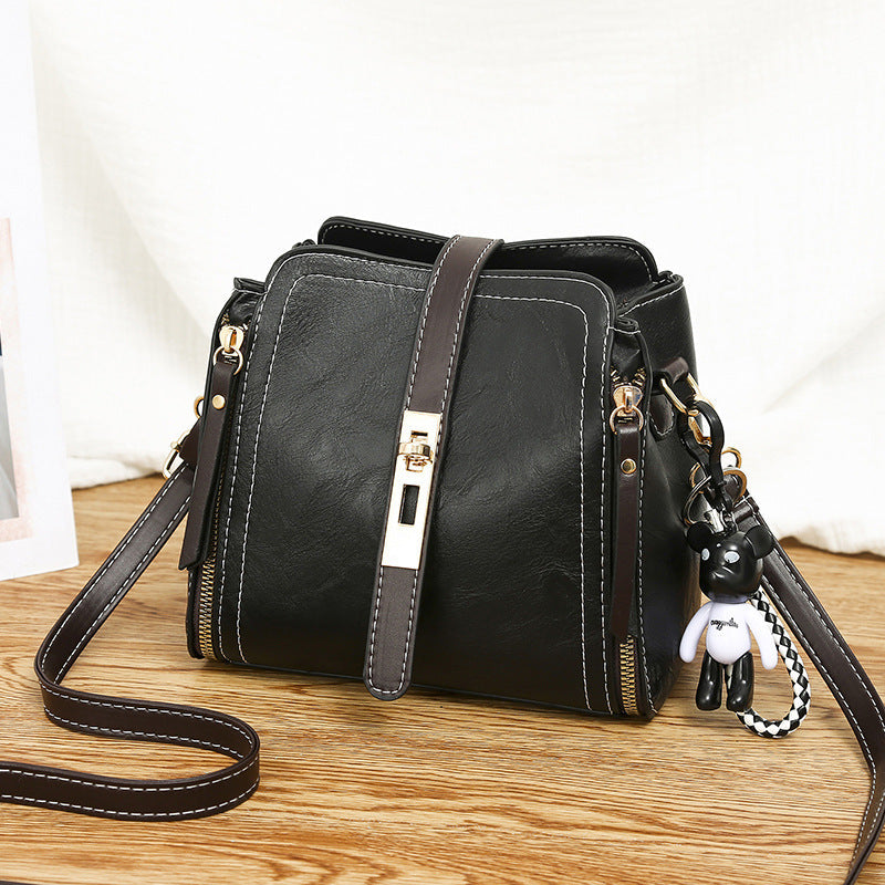 👜High-Quality PU Crossbody Bag with Doll Decor⏰ONLY TODAY⚡