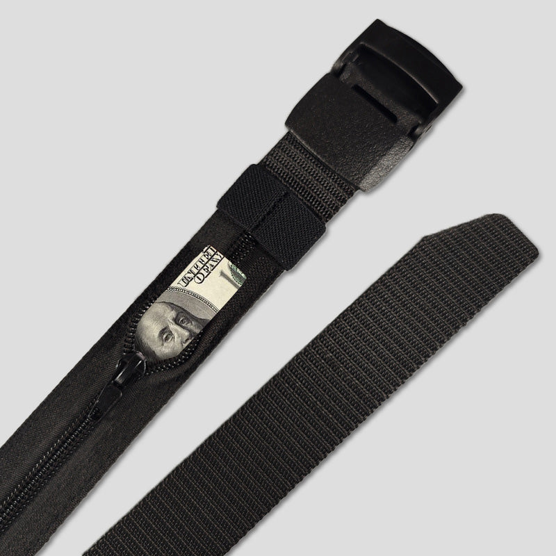 Security Nylon Money Belt with Hidden Money Pocket