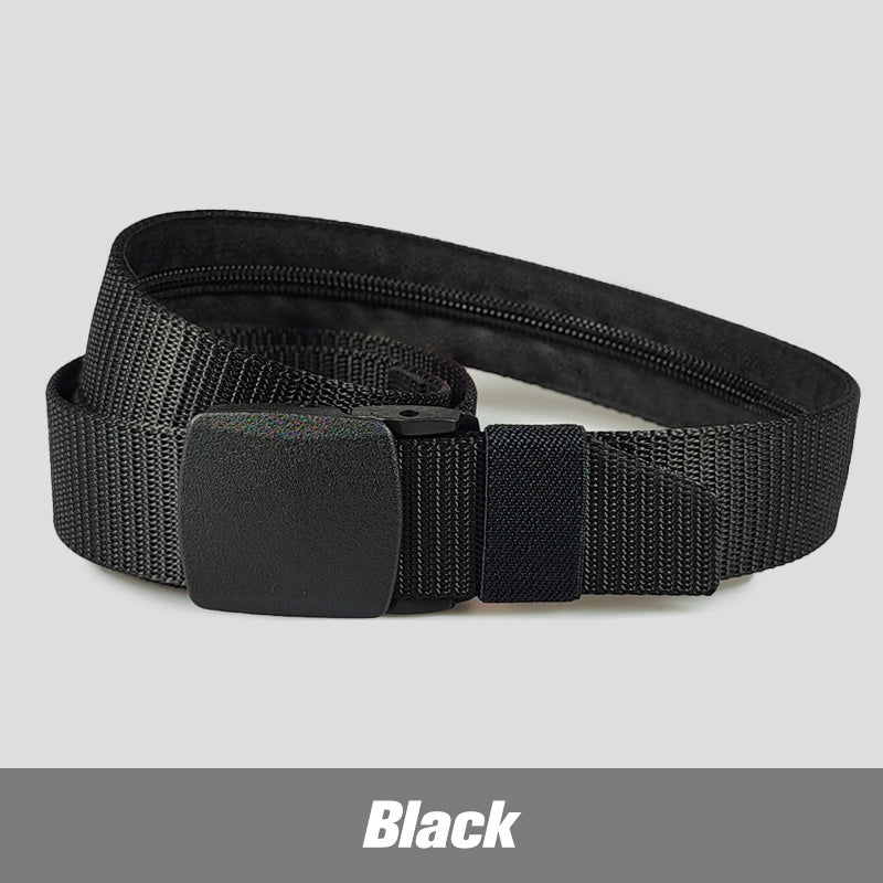 Security Nylon Money Belt with Hidden Money Pocket