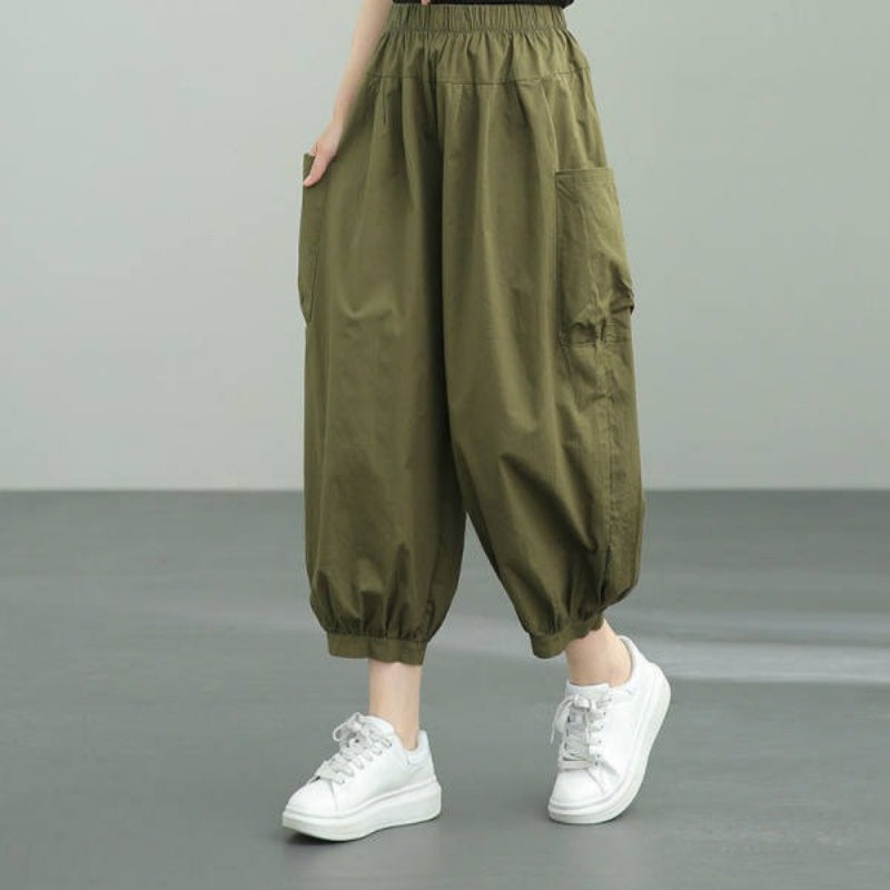 💥Women's Vintage Casual Loose Ankle Length Pants