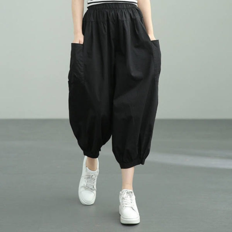 💥Women's Vintage Casual Loose Ankle Length Pants