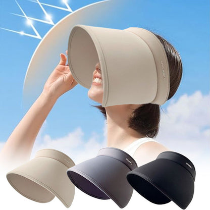 Women's Summer Cool Wrap-around Large Brim Foldable Sunscreen Hat