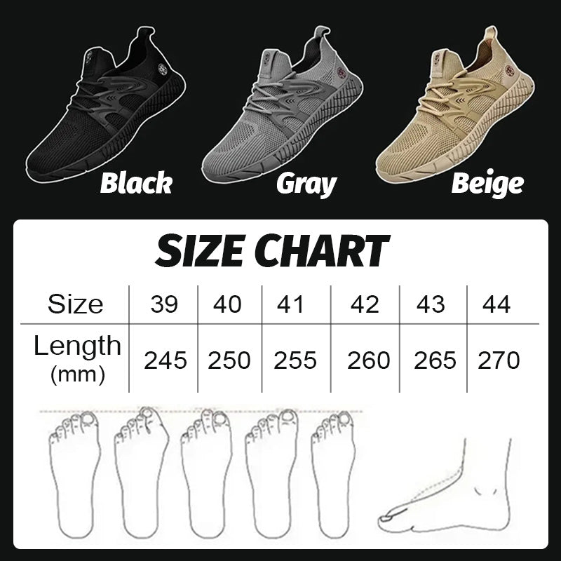 Men’s Trendy Breathable Lightweight Non-Slip Sneakers