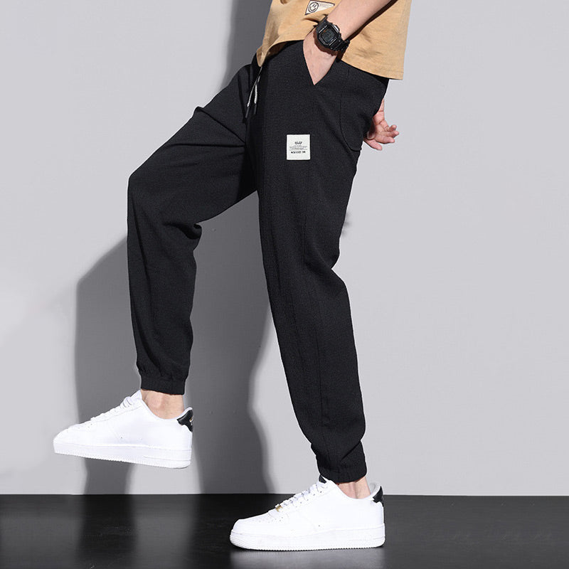 Men's Summer Breathable Cooling Drawstring Casual Pants