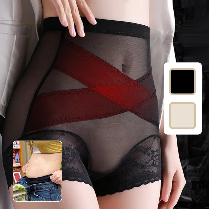 High-Waisted Tummy Control Breathable Underwear