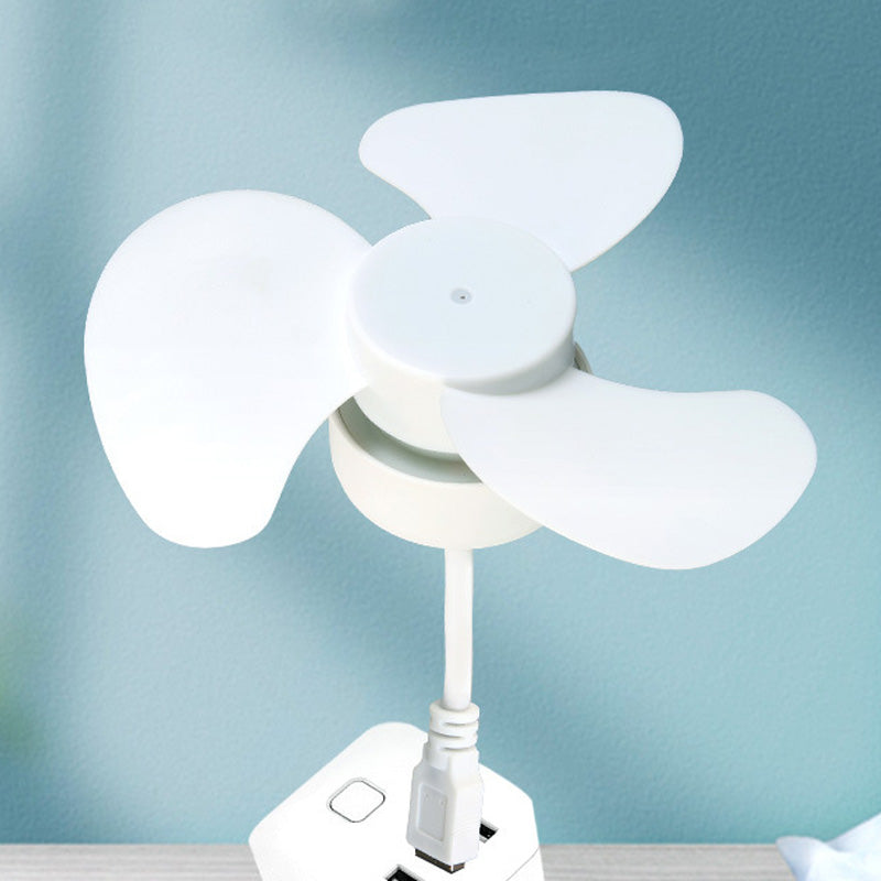 Outdoor Portable Silent Fan with One-button Switch Base