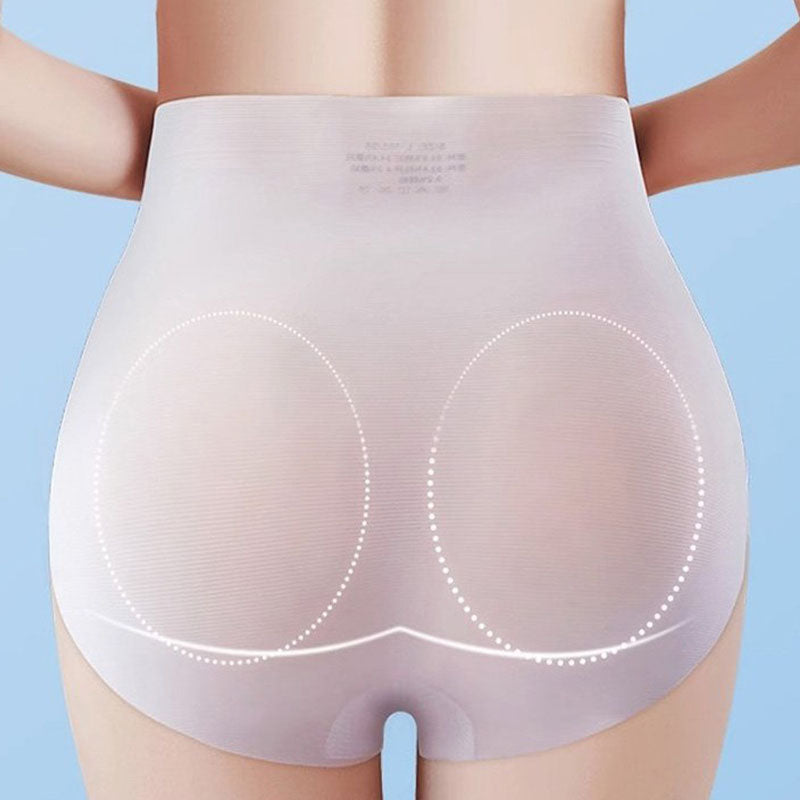 High Waisted Seamless Stretchy Hip Lifting Panties