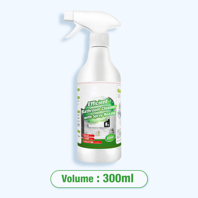 Efficient Bathroom Cleaner with Spray Nozzle