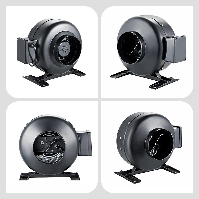 Low Noise Powerful Round Duct Ventilation Fan