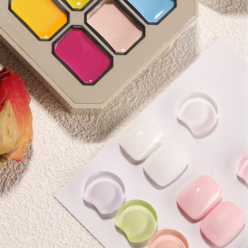 Creamy Colorful Nail Polish Set