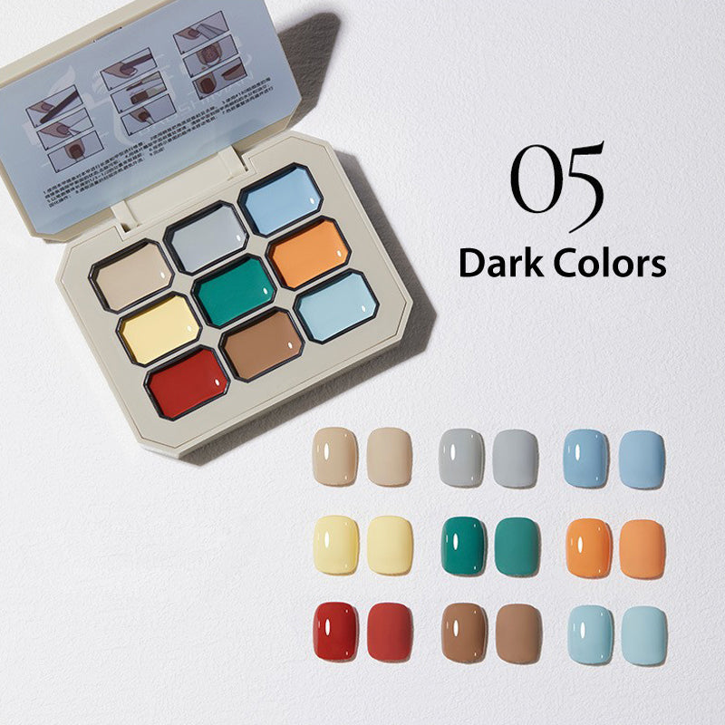 Creamy Colorful Nail Polish Set