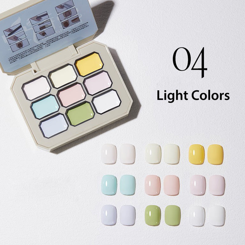 Creamy Colorful Nail Polish Set