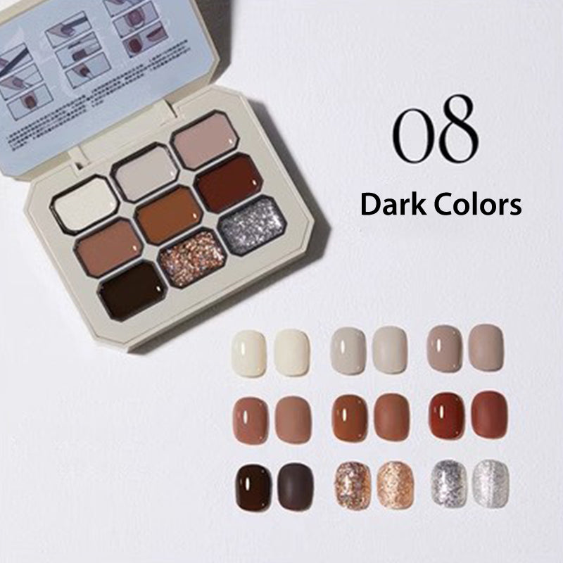 Creamy Colorful Nail Polish Set