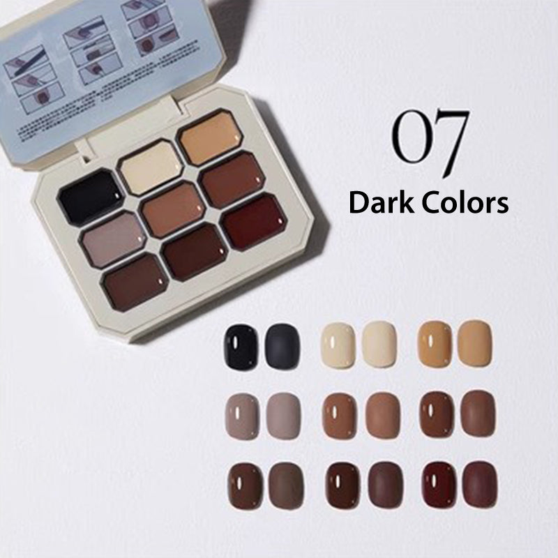 Creamy Colorful Nail Polish Set