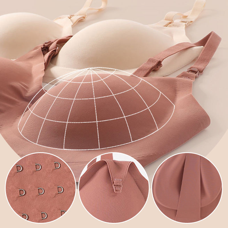 Comfy Seamless Pregnant Breastfeeding Bra