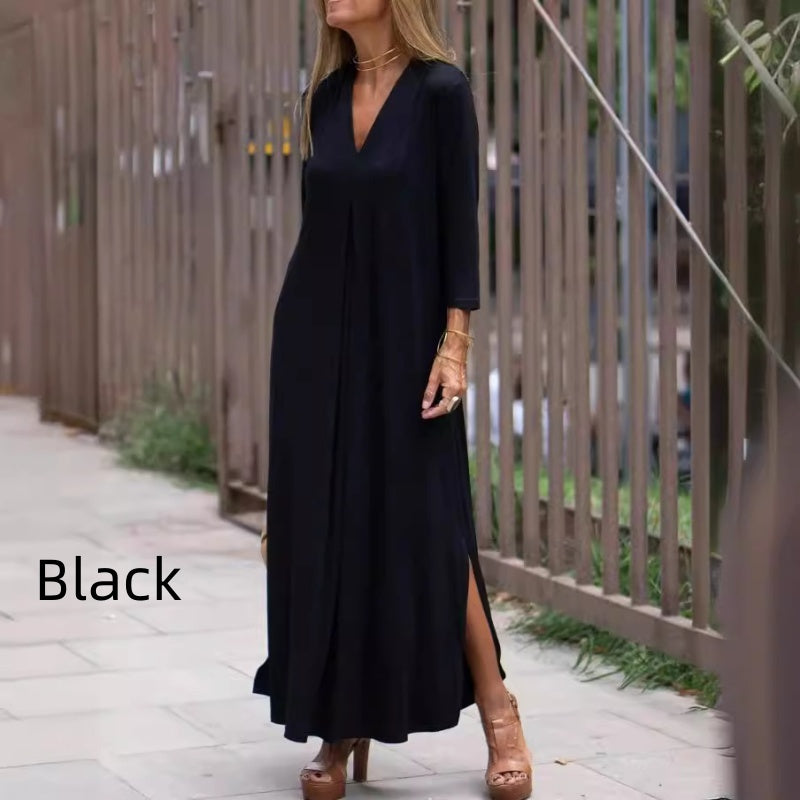 2024 Hot Sale🔥Elegant V-neck Comfortable Dress