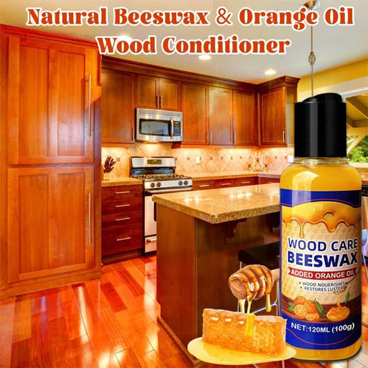 ✨Buy 2 Get 1 Free✨Natural Beeswax & Orange Oil Wood Conditioner