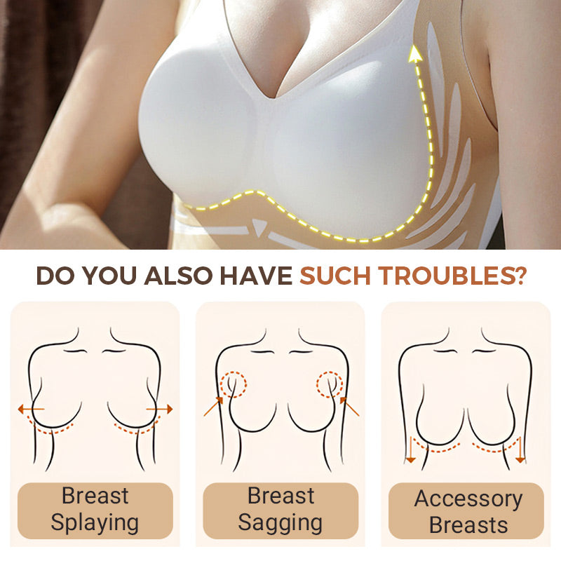 💕Buy 2 Get 1 Free Anti-Sagging Wireless Support Bra